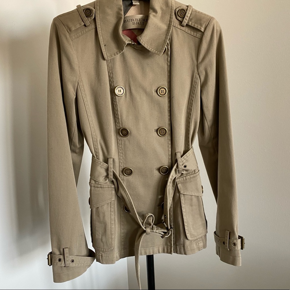 Burberry Brit Trench style jacket